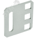 Переходник с 21" на 19" 1U серый ITK