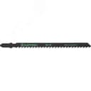 Полотна , T344D, для эл/лобзика, Cr-V, по дереву, ДВП, ДСП, быстрый рез, EU-хвост., шаг 4мм, 110мм, 2шт