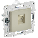 SKANDY Розетка компьютерная RJ45 кат.5E SK-K01B бежевый IEK