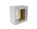 Шкаф телекоммуникационный настенный разборный МИКсистем 19" Keys 12U 600*350 дверь перфорация стекло