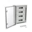 Корпус пластиковый распределительный ЩРН-60 IP65 прозрачная дверь 600х400х200 Промрукав