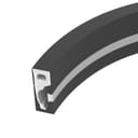 Силиконовый профиль WPHFLEX0616SIDES95m FULL BLACK Arlight Силикон 045842