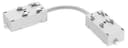 Соединитель линейный для треков Denkirs Tr200 TR2103WH