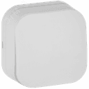 GLORY Выключатель 1-клавишный для открытой установки 10А ВС20-1-0-ХБм белый матовый IEK