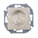 15 Розетка 2P без заземления 16А 250В винтовой зажим шампань Simon