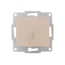 KARINA Выключатель проходной крем (10шт/120шт)