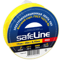 Изолента Safeline 19/25 желтый Росэл