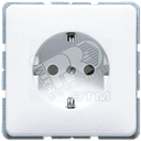 Розетка штепсельная SCHUKO 16A 250V белая