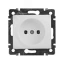 VALENA Розетка без заземления без шторок в рамку белая 774416 LEGRAND