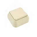 накладной крем. выключатель 1кл прох. Makel