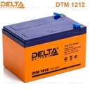 Аккумулятор герметичный свинцово-кислотный 12 Ah 12 В DTM 1212 DELTA