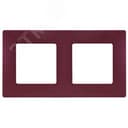 ETIKA Рамка 2 поста сливовая