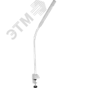 Светильник настольный светодиодный NDF-С007-7W-6K-WH-LED на струбцине белый