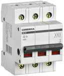 Выключатель нагрузки (мини-рубильник) 3п 32А ВН-32 GENERICA MNV15-3-032