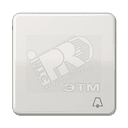 Крышка откидная для штепсельных розеток и изделий с платой 50?50 мм золотая JUNG