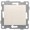 Выключатель самовозвратный Bravo 1кл, механизм, 10А, 250В, бежевый С10В6-003 GUSI Electric