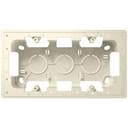 Коробка монтажная для накладного монтажа на 2 модуля, слоновая кость Simon