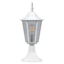 Светильник садовопарковый Feron 6104 шестигранный на постамент 60W E27 230V белый 11057