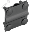 Зажим крестообразный с разделителем полоса/пруток-полоса/пруток 40/12мм оцинкованная сталь TD IEK