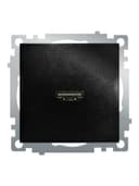 Розетка HDMI 21 Type A механизм STEKKER GLS00711805 серия Катрин черный 50062