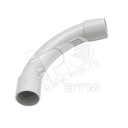 Уголок соединительный плавный 90 град. D25мм для т