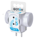 Разветвитель электрический (тройник Т-образный) АМ 6-3Т 6А