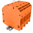 Клемма TU 1-1 винтовая, сечение 150 мм. кв., оранжевая