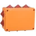 Коробка распаячная огнестойкая ПС 150х110х70мм 6P 6мм2 IP55 10 вводов