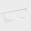 Двойная рамка ITALLINE SP 02 WHITE