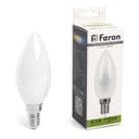 Лампа светодиодная Feron LB717 Свеча E14 15W 4000K 38257