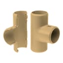 Тройник разборный сосна d20 мм (5шт/400шт уп/кор) Промрукав