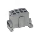 Клемма серая, 4 подключения 2,5-16мм 1000V 100А