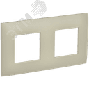 SKANDY Рамка 2-местная SK-F01B бежевый IEK SK-M22-K10
