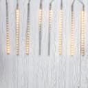 Гирлянда Тающие сосульки светодиодная 8 шт х 50 см шаг 50 см 230 В Теплые Белые светодиоды 256416