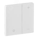 Valena LIFE Лицевая панель для кнопочного светорегулятора Белая Legrand