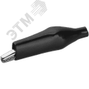 Зажим ОНЛАЙТ 90 182 OAC-5A-46-B25 (крокодил, чер, 5 А, упаковка 25шт)