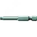 Бита 868/4 Z Robertson под внутренний квадрат вязкая твердость хвостовик 1/4 E 6.3 # 3X70 мм