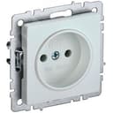 BRITE Розетка без заземления без защитных шторок 10А РС10-1-0-БрЖ жемчуг BR-R10-10-K36 IEK
