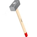 Кованая кувалда 6 кг, деревянная рукоятка 650 мм ЗУБР