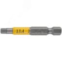 Биты кованые сталь S2 односторонние 50 мм Н4 Профи 2 шт блистер