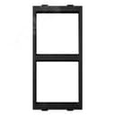 Адаптер для 2-х механизмов, S-модуль, графит