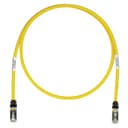 Патч-корд PLUS на обоих концах, 1 м Hyperline PANDUIT STP6X1MYL