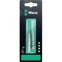 Бита торсионная 855/4 TZ PZ SB вязкая твердость хвостовик 1/4 E 6.3 2 шт PZ 3X50 мм с держателем-еврослот WERA