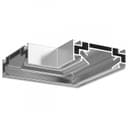 Соединитель угловой внешний для треков встраиваемых Denkirs TR30 TR3031AL