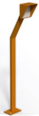 Стойка для считывателя Н-1200мм с большим выносом 150х150 Stolz