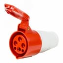 Розетка 214 переносная 3Р+РЕ 16А 380В IP44, 11-8919 REXANT