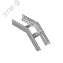 Угол лестничный вертикальный внешний 45 гр. 80х600х1,5 мм HD N