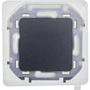 Переключатель IP44 INSPIRIA 10 AX 250 В~ антрацит