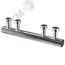 Зажим соединительный прямой пруток-пруток 8-10мм оцинкованная сталь ZCC86-11-1-18 IEK