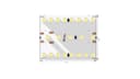 Светодиодная лента LUX 2835 420 LEDм 40 Втм 24В IP33 4000K DSG242024NW33
